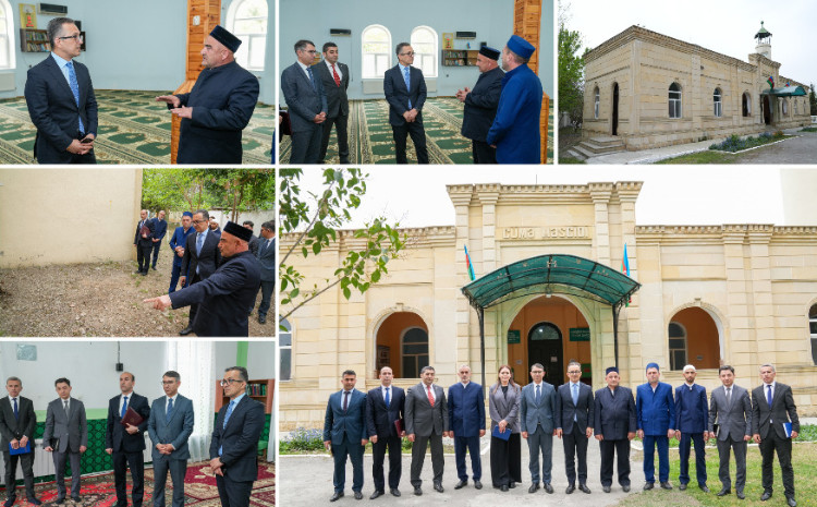 Dövlət Komitəsinin sədri Zərdab rayonunda yerləşən məscidlərin fəaliyyəti ilə tanış olub 