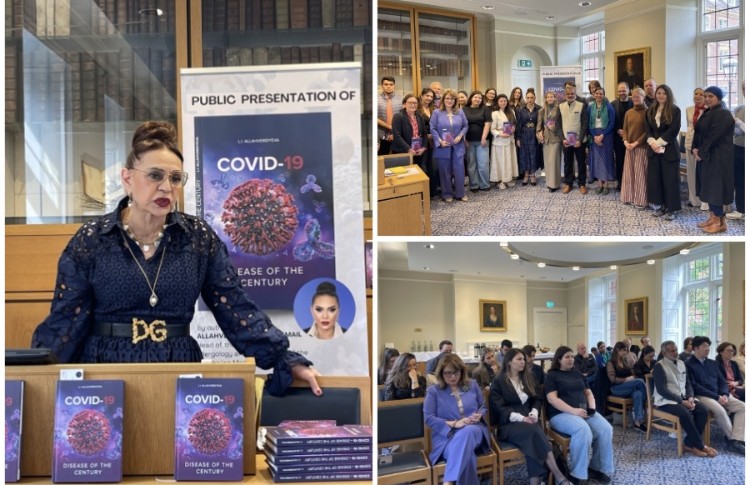 Kembricdə azərbaycanlı alim imzası - Professor Lalə Allahverdiyevanın kitabı təqdim olundu 