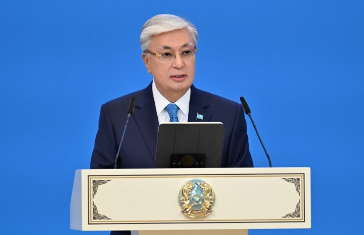 K.K. Tokayevin Qazaxıstan Xalqı Assambleyasının qurultayındakı çıxışından 