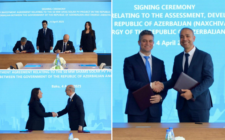 Implementation and Investment Agreements on solar energy projects were signed 