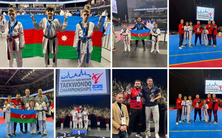 Tallində keçirilən Klublararası Avropa çempionatında taekvondoçularımızdan uğurlu çıxış 