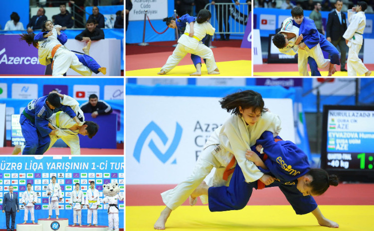 Cüdo üzrə U-14 Liqa yarışının I turu başa çatdı 