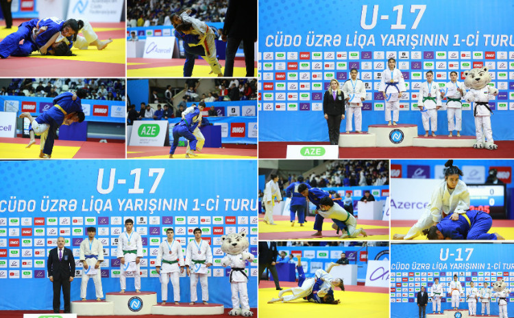 U-17 Liqasının I turunda daha 6 çəki dərəcəsində qalib və mükafatçılar müəyyənləşib 