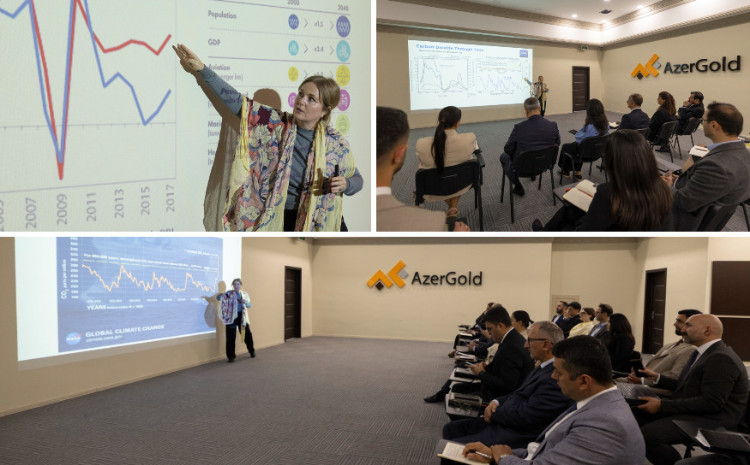 В ЗАО «AzerGold» прошел тренинг по устойчивому развитию, организованный Университетом IE 