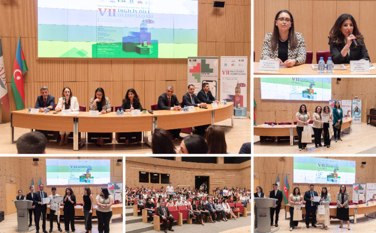 ADA Universitetində VII İngilis Dili Olimpiadasının Qalibləri Mükafatlandırılıblar 