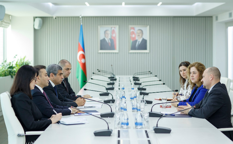 Nazirlikdə Ümumdünya Səhiyyə Təşkilatının Azərbaycandakı nümayəndəliyinin rəhbəri ilə görüş olub 