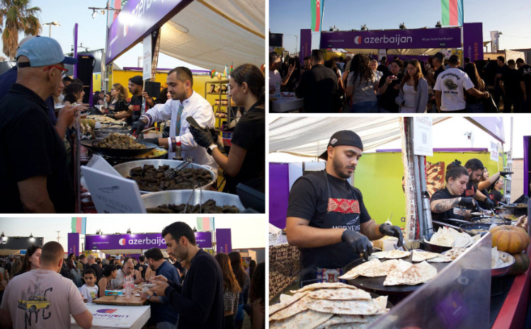 Azərbaycan “Tel Aviv EAT 2025” qida festivalında təmsil olunur 