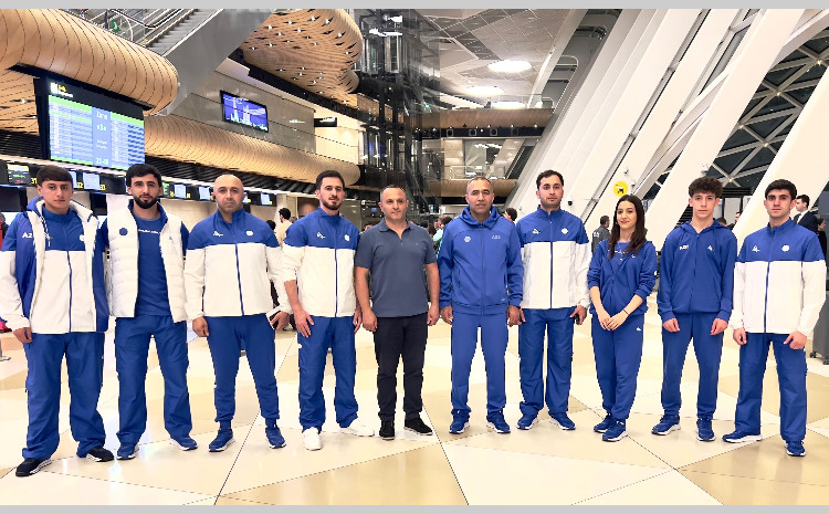 Azərbaycan karateçiləri dünya çempionatına yola düşüblər 