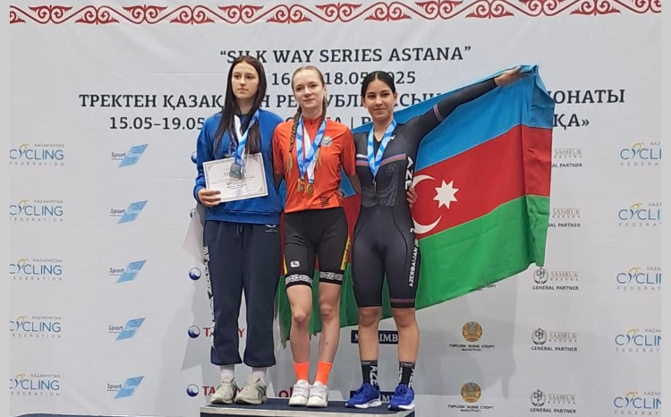 Trek yığmamızdan Qazaxıstanda daha bir medal 
