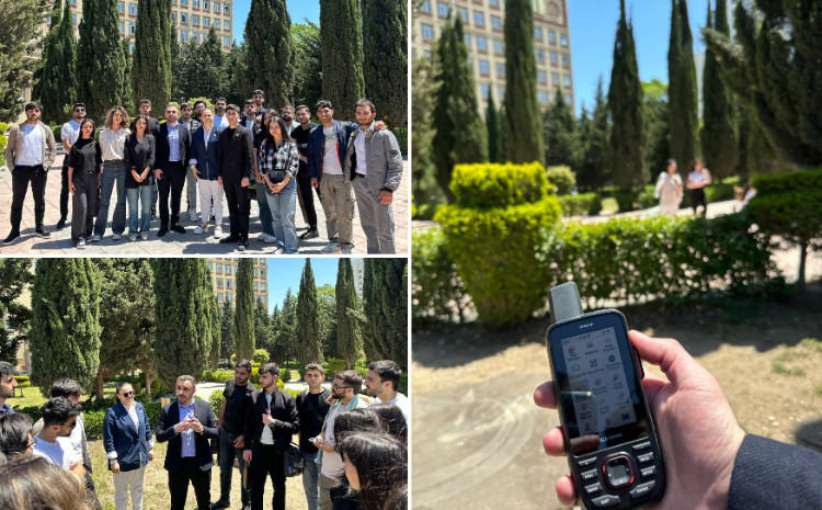 BSU Students Gain Practical Skills in GPS-Based Geological Exploration 