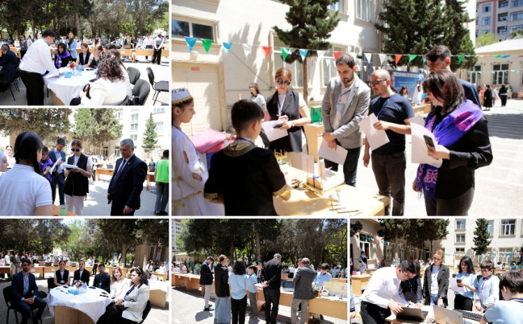 Cİ əməkdaşları V Şagird Elm Festivalında iştirak ediblər 