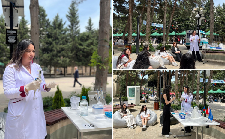 “Bayramlı Group” MMC BDU-da "Dozatorlardan düzgün istifadə" adlı “workshop” keçirib 