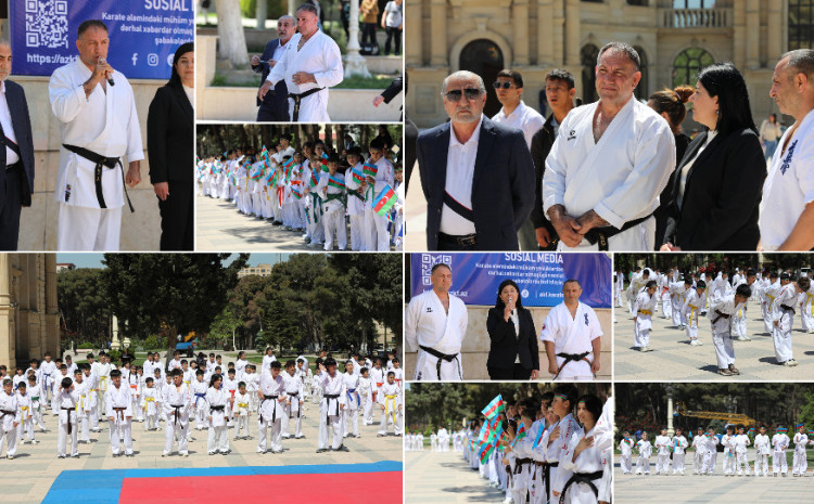 Heydər Əliyevin 102-ci ildönümünə həsr olunmuş karate tədbiri Abşeronda təşkil olundu 
