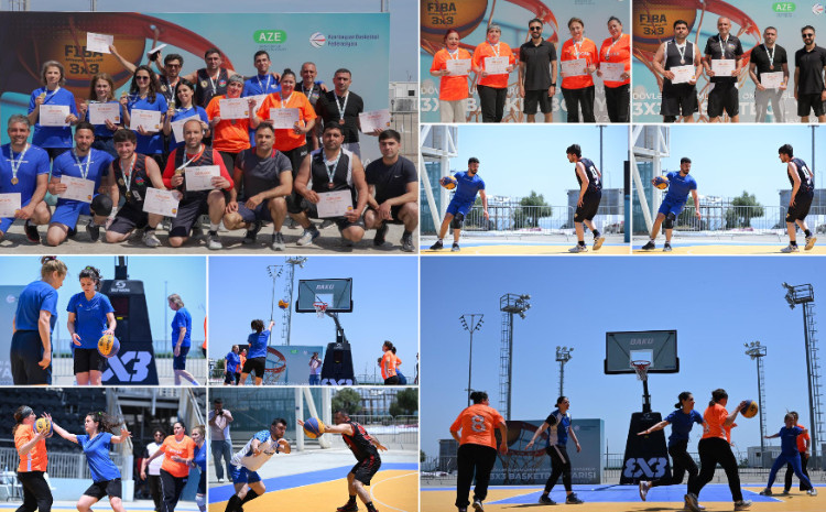 Dövlət qurumları arasında 3x3 basketbol yarışı keçirilib 