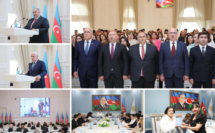 BSU-nun “Azərbaycanşünaslığın aktual məsələləri. Yeni dövrün Azərbaycanı” XVI beynəlxalq elmi konfransının bölmə iclası Gəncədə keçirilib 