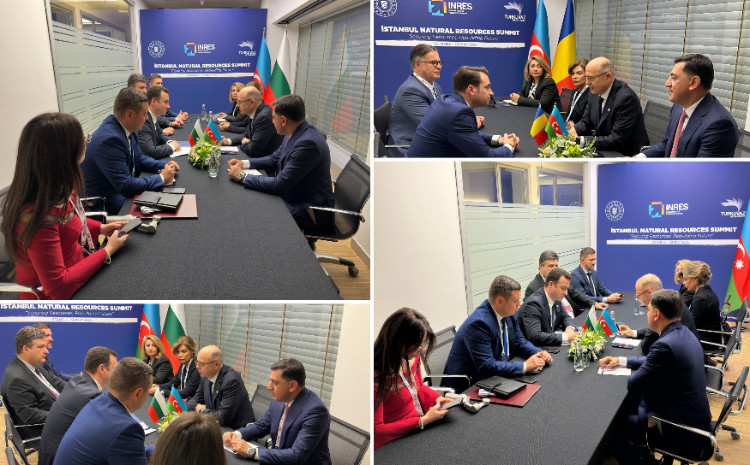 Energy Minister met with Romanian and Bulgarian counterparts in Türkiye 
