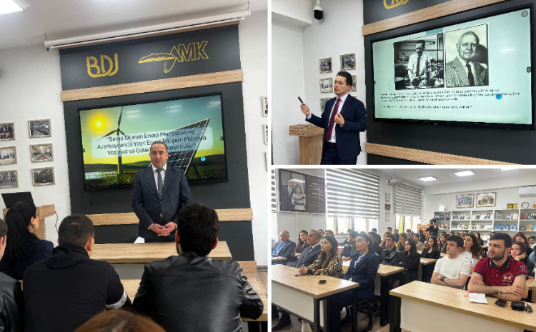 Deputy Director of the State Agency for Renewable Energy Sources Conducted Information session at BSU 