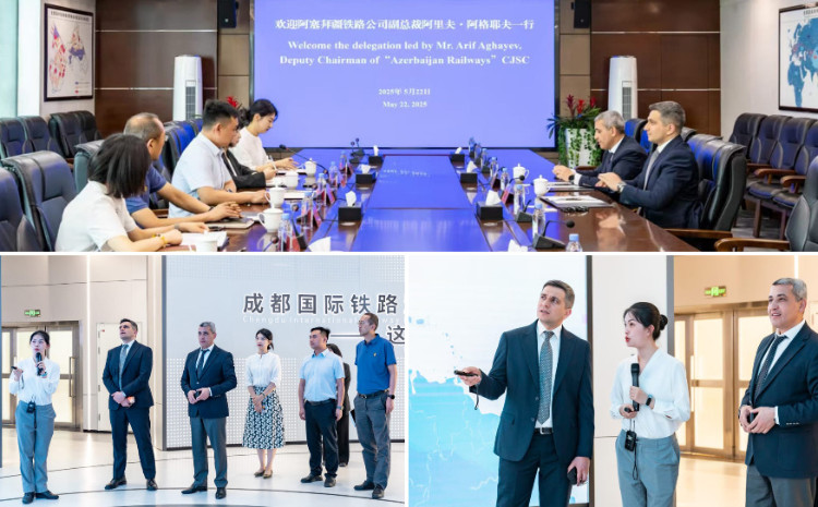 ADY representatives tour Xi’an and Chengdu Dry Ports in China 