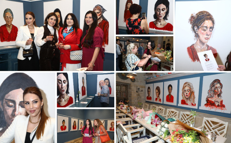 Art Club Qalereyasında “Sən Kifayətlisən” - Şirin Bağçinin yeni ekspressionist sərgisi keçirilir - FOTO