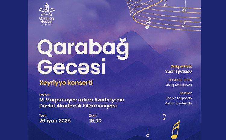 Buy a ticket to the “Night of Karabakh” charity concert and support the restoration of our beloved Karabakh! 