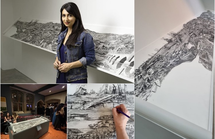 Pakistanlı rəssamın - Azərbaycan kimliyinə sənətkarlıqla səfəri 