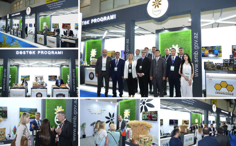 Dövlət dəstəyi ilə 10-a yaxın sahibkar “Caspian Agro” və “InterFood Azerbaijan” sərgilərində 