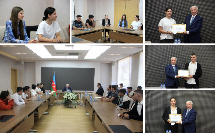 Beynəlxalq yarışların medalçıları mükafatlandırılıb 