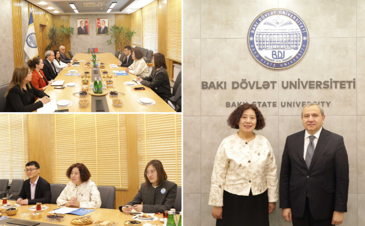 Chinese Ambassador Visits Baku State University 