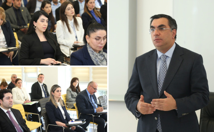 BHOS Rector Elmar Gasimov holds meeting on implementation of strategic goals for 2025 