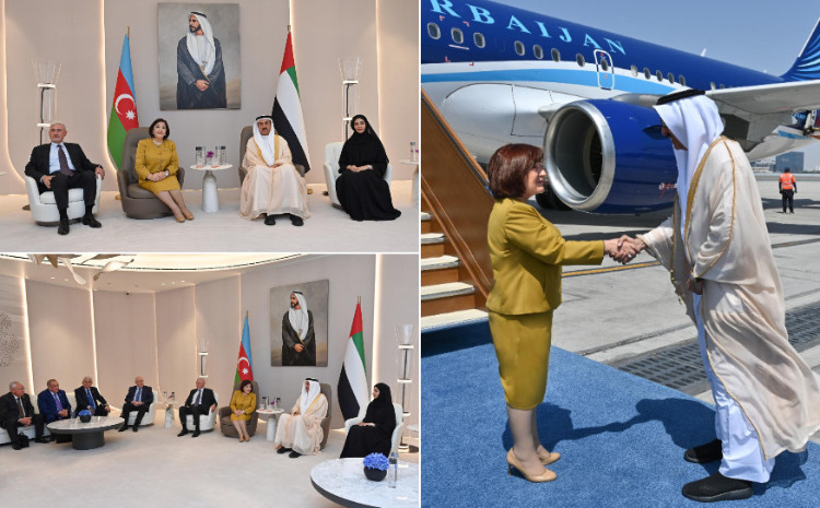 Спикер Милли Меджлиса Сагиба Гафарова прибыла в Объединённые Арабские Эмираты с официальным визитом 