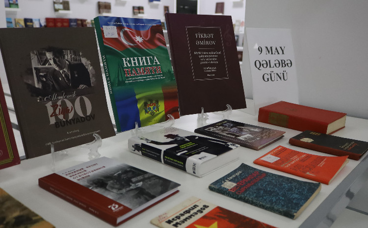 MEK-də Böyük Vətən Müharibəsində Qələbənin 80 illiyi münasibətilə sərgi təşkil edilib 