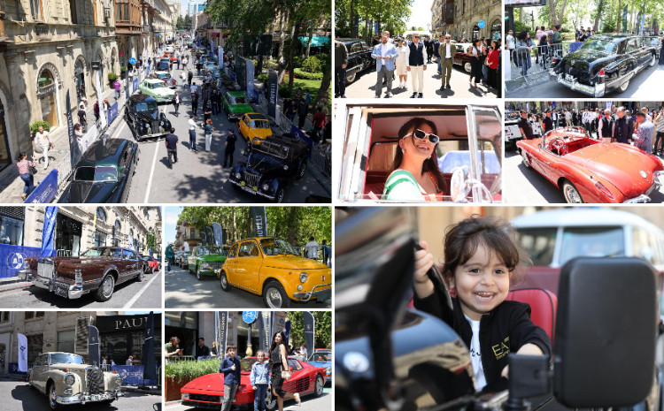 AAF “Sürətin evolyusiyası”nda klassik avtomobilləri təqdim edib 