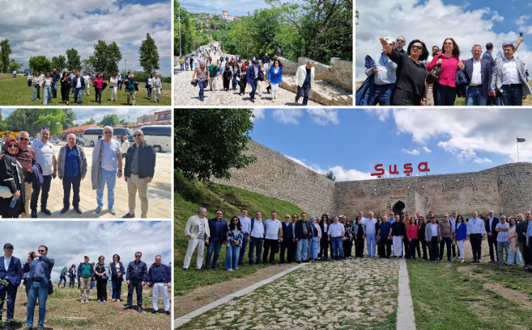 QDİƏTPA-nın 65-ci plenar sessiyasının iştirakçıları Şuşada olublar 