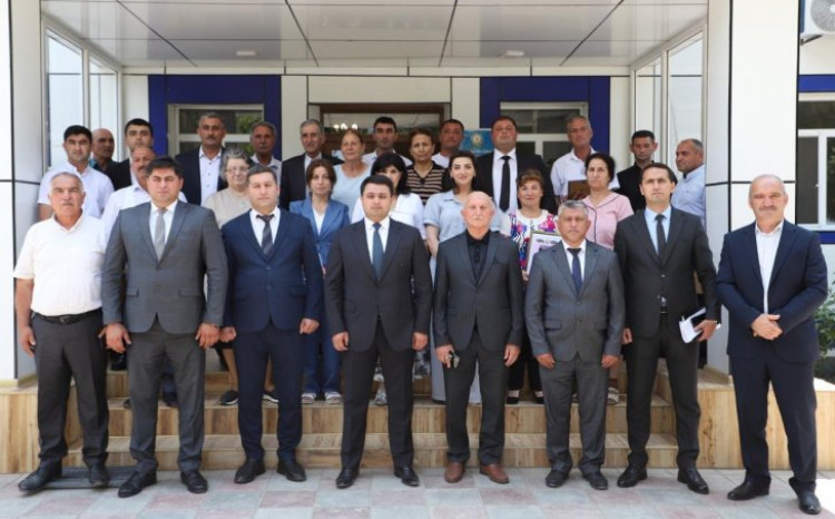 Su təsərrüfatı və meliorasiya işçilərinin peşə bayramı qeyd olunub 