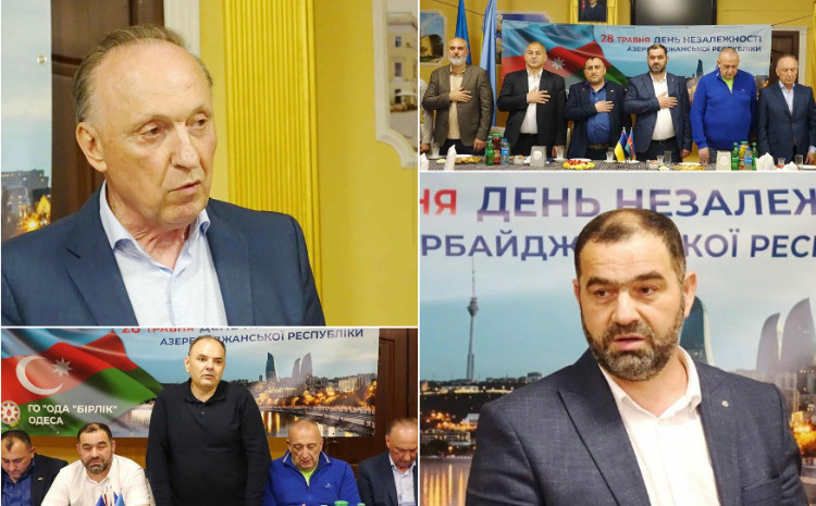 Odessada Müstəqillik Günü münasibətilə tədbir keçirilib 