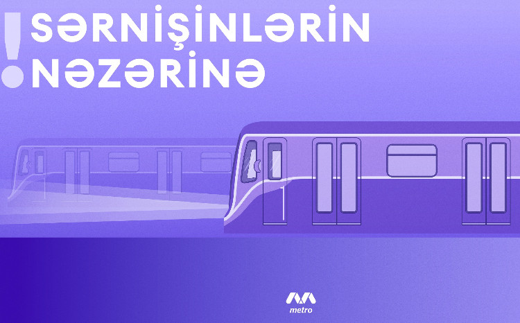Bakı metropoliteni yay hərəkət qrafikinə keçib 