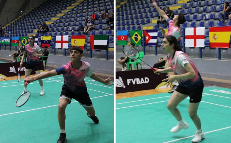 Azərbaycan badmintonçularından beynəlxalq turnirdə 2 medal 