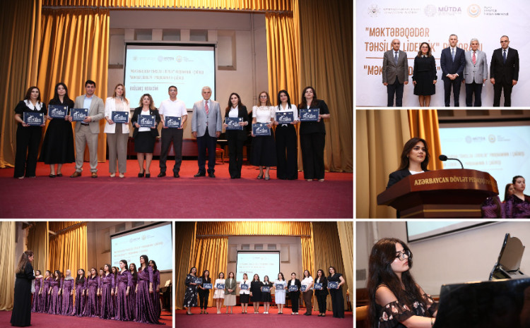 Pedaqoji Universitetdə liderlik proqramlarının bağlanış mərasimi keçirilib 