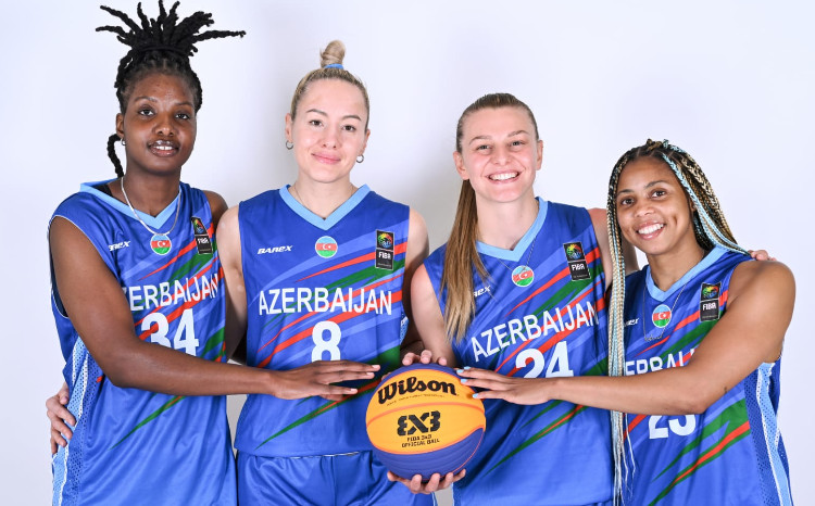 3x3 qadın millimiz "Bakı" mərhələsinin 1/4 finalında 