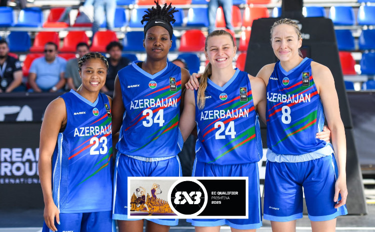 3x3-də inamlı qələbə - Millimiz Avropa Kubokunda yarımfinalda! 
