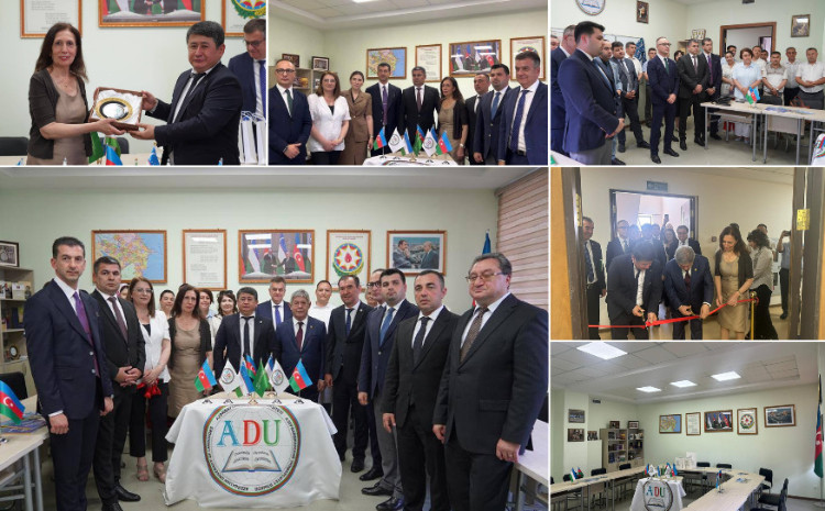 ADU-nun beynəlxalq əlaqələri genişlənir: Özbəkistanda Azərbaycan dili və mədəniyyəti mərkəzinin açılışı olub 