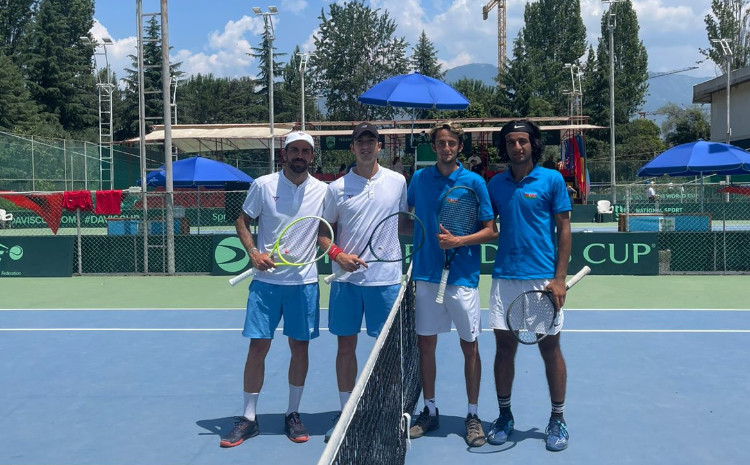 Albaniyada “Davis Cup” tennis turnirinə start verilib 