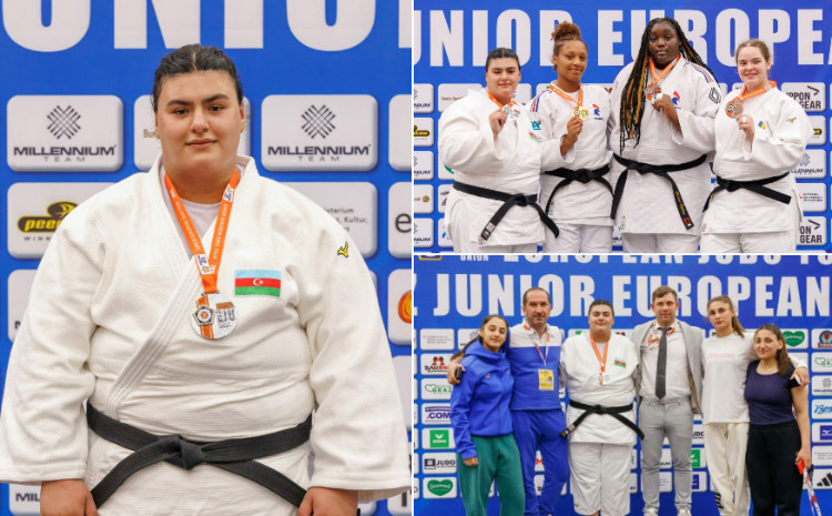 Azərbaycanlı cüdoçu Avropa Kubokunda gümüş medal qazandı 