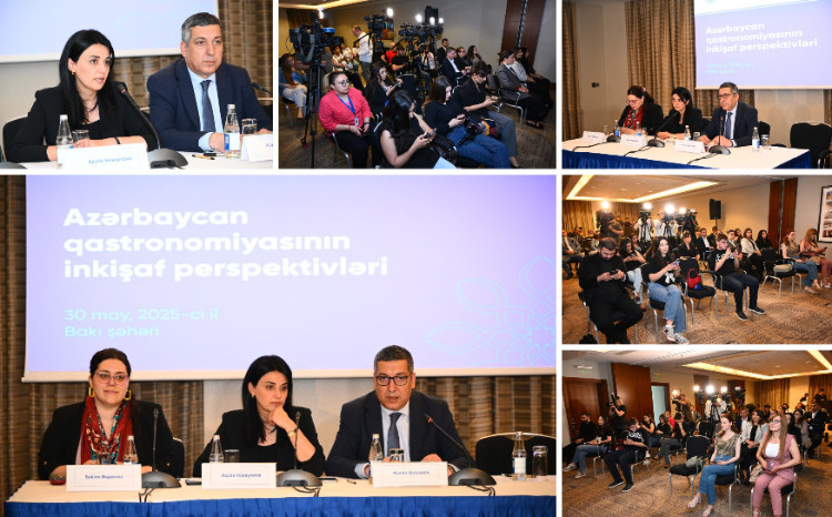 Azərbaycan qastronomiyasının inkişaf perspektivləri mövzusunda təqdimat keçirilib 