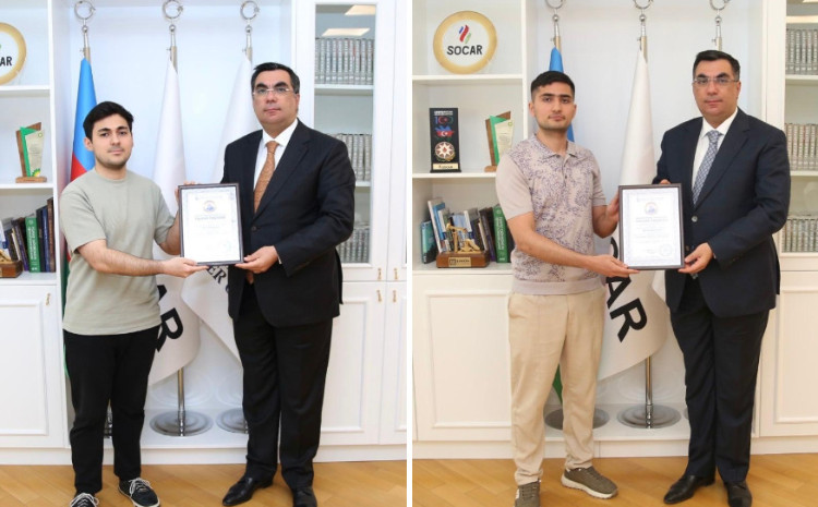 Two BHOS students earn Academician Khoshbakht Yusifzade Scholarship 