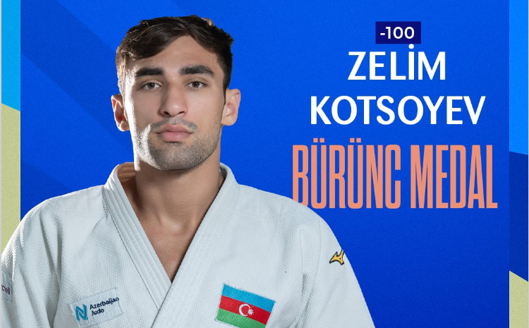 Daha bir cüdoçumuz dünya çempionatının fəxri kürsüsündə! 