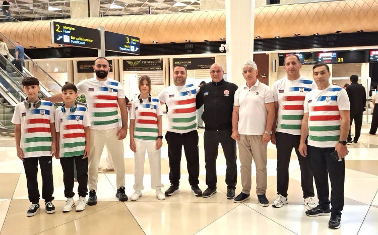 Azərbaycan karateçiləri dünya çempionatına yola düşdü 