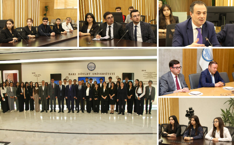 Ambassador Elshad Iskandarov Meets with BSU Students 