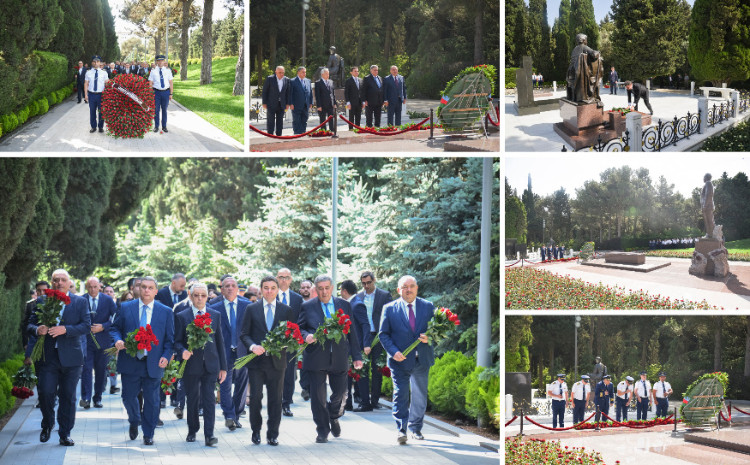 Коллектив AZAL посетил Аллею почетного захоронения 