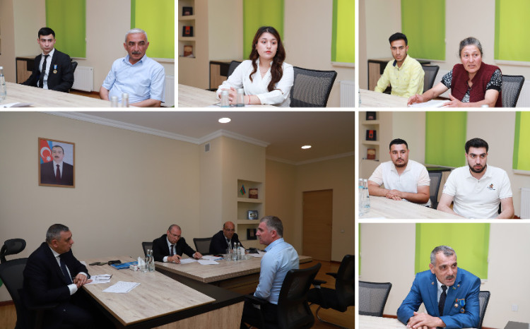 Mürsəl İbrahimov Tovuzda vətəndaşların problemlərini dinlədi 